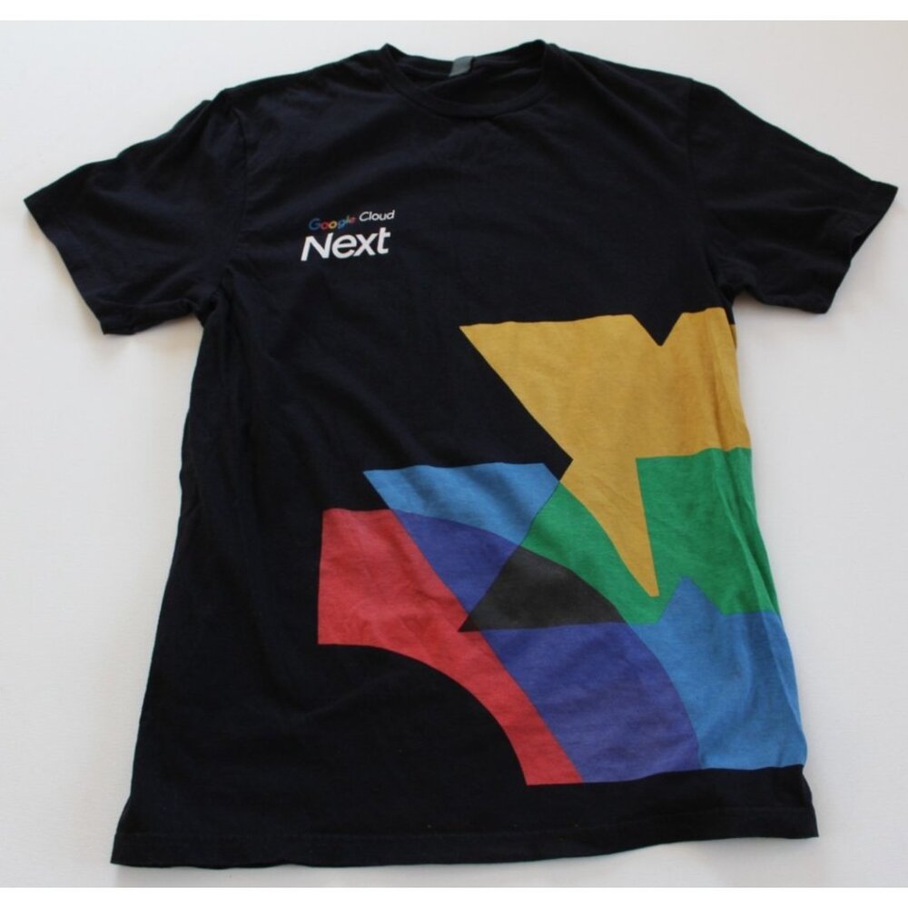 Google Cloud Next Short Sleeve Shirt Size S